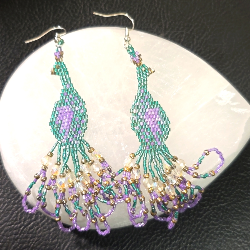 Beaded earrings